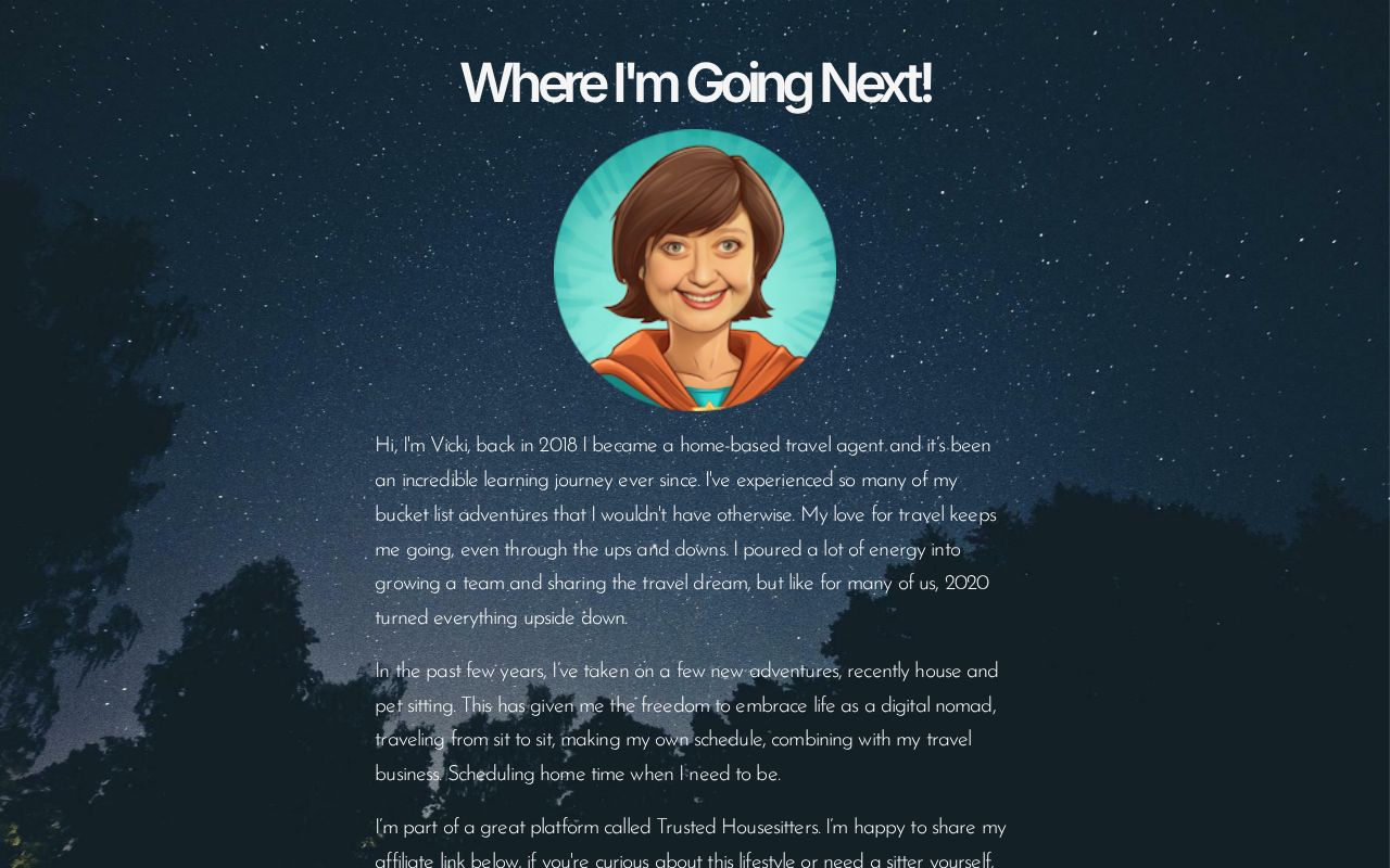 Where I'm Going Next
